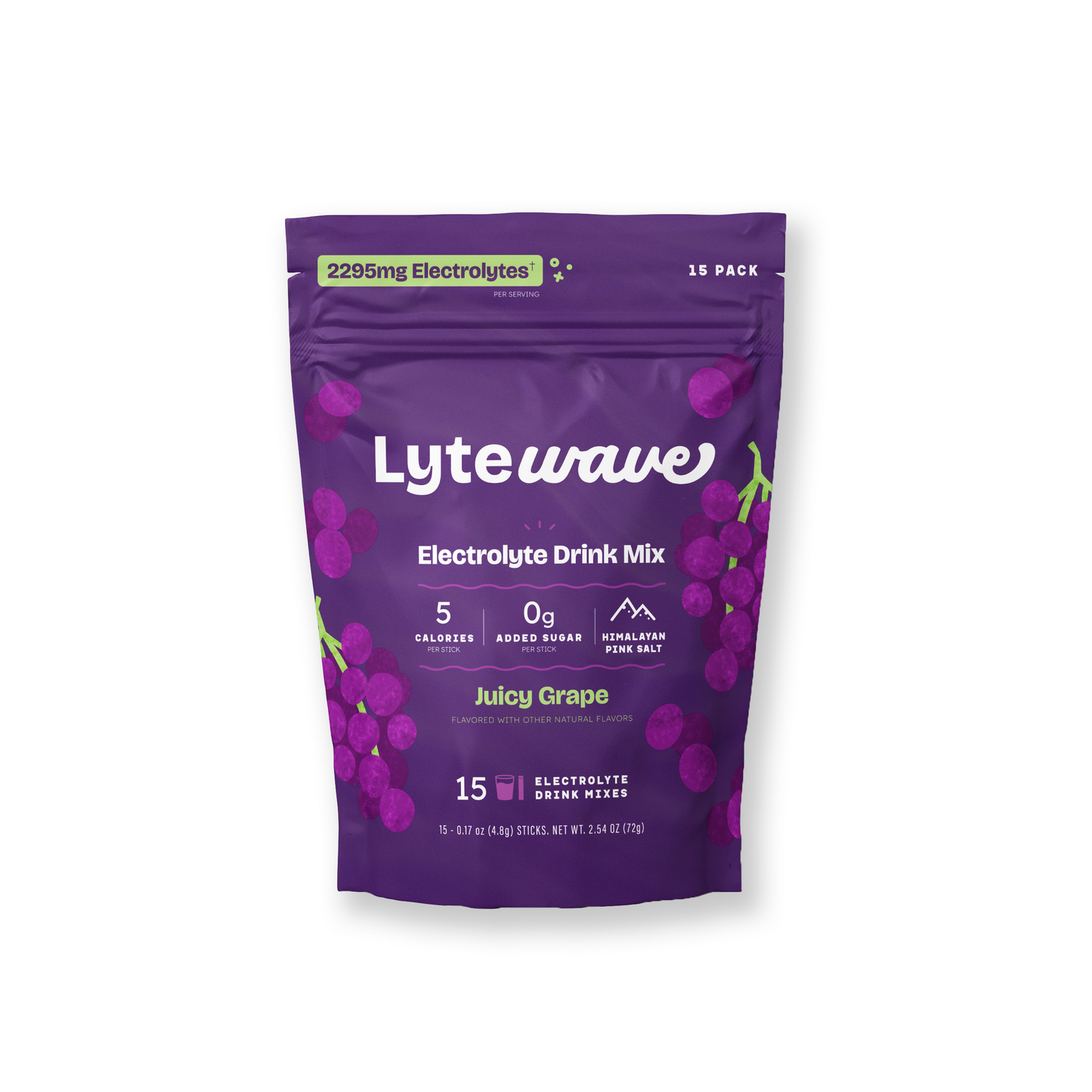 Lytewave Juicy Grape Daily Hydration 15 Pack